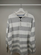 grau weißer Sweater