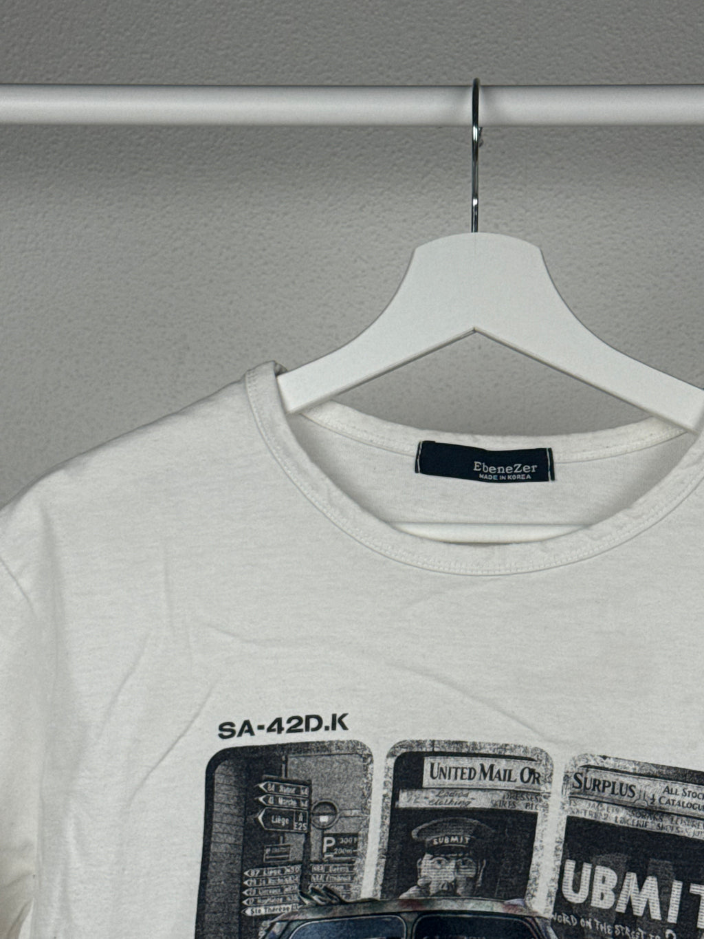 White Graphic Tee